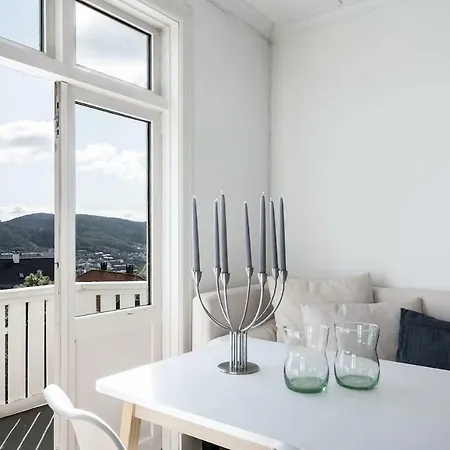 Posh Area, Amazing Panorama View + Balcony,parking 3br 公寓 卑爾根